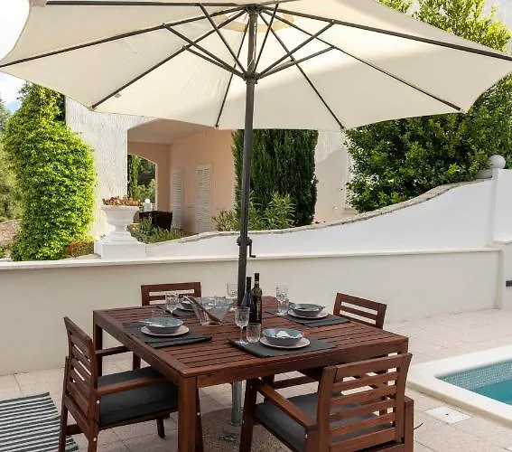 Solenta S Grijanim Bazenom Villa Stomorska